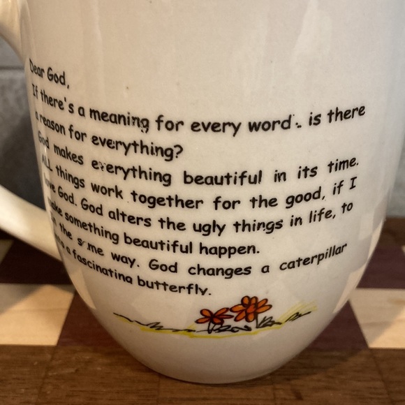 Dear God, coffee, mugs - Picture 3 of 7
